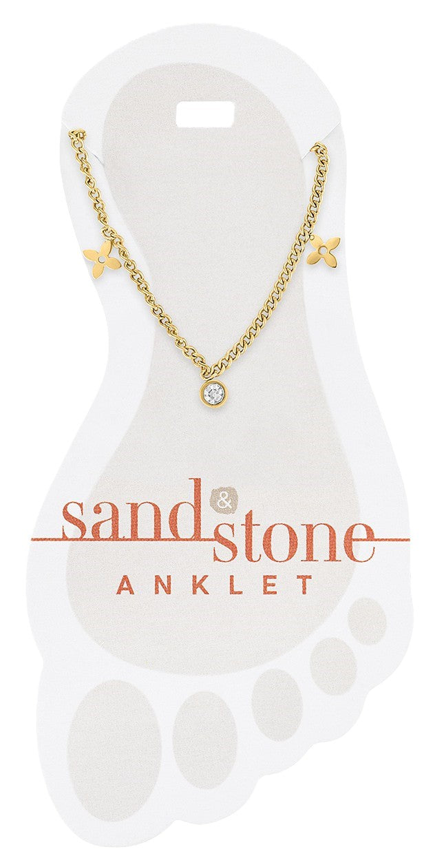 Color Sand Stone Anklets