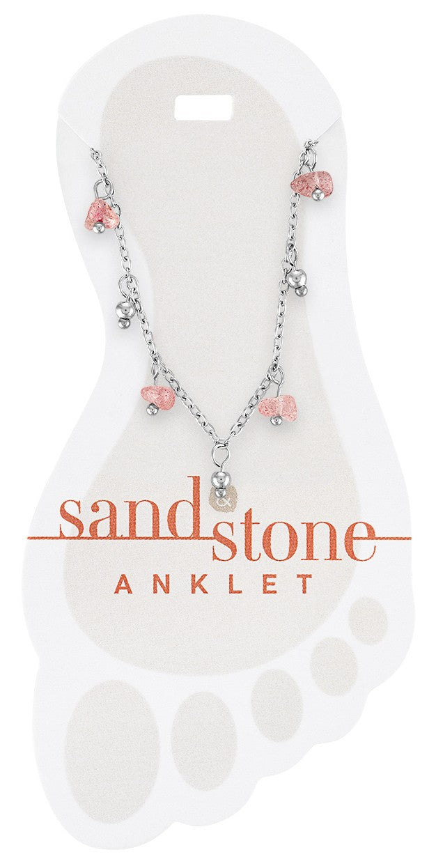 Color Sand Stone Anklets