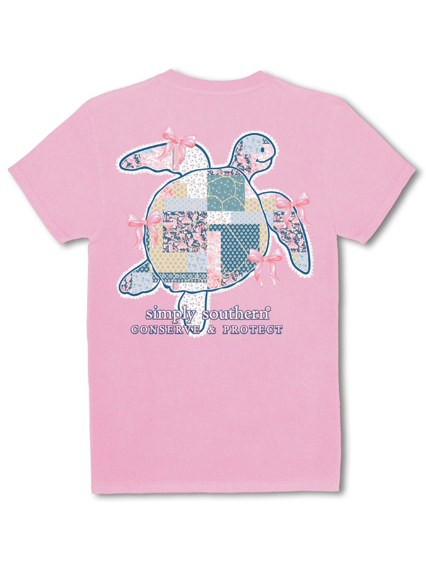 Simply Southern Quilted Tracking Turtle Short Sleeve Tee