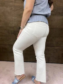 Little White Lies White Straight Jeans