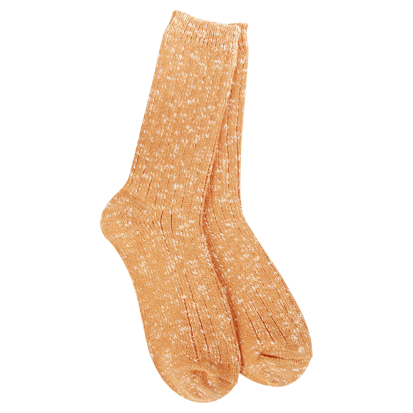 World's Softest Sock Weekend Cotton Slub Marled Crew