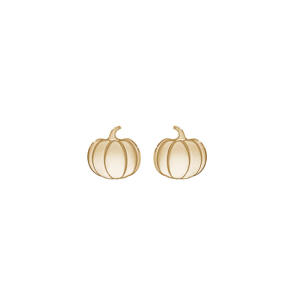 Earrings-Pumpkin Gold