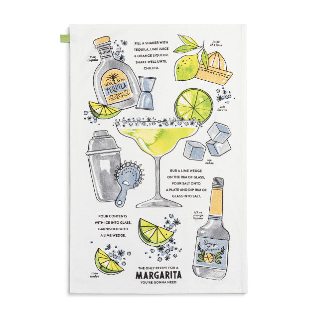 Margarita Cotton Twill Kitchen Towel