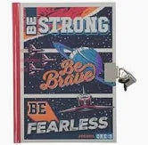 Strong and Courageous Secret Diary - Joshua 1:9