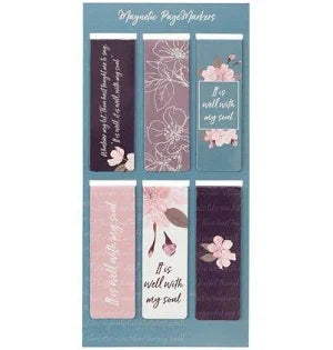 It Is Well Magnetic Bookmark Set