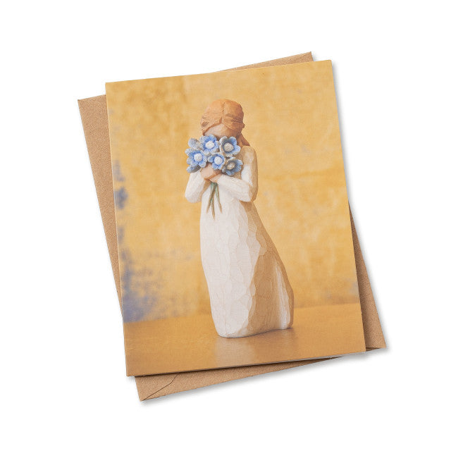 Forget Me Not Notecard