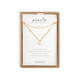 Pearls From Within Necklace - Gold