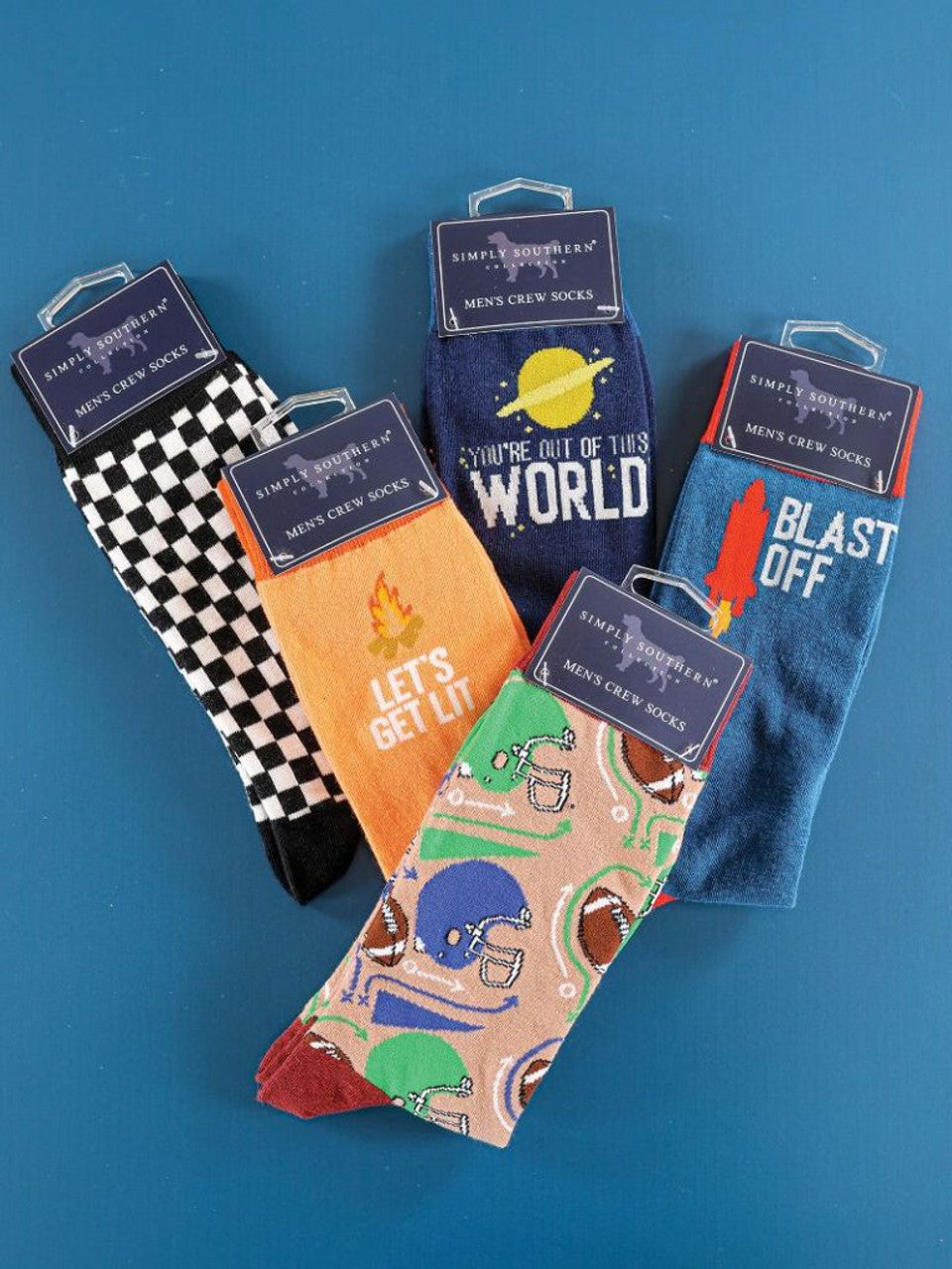MENS CREW SOCKS by Simply Southern