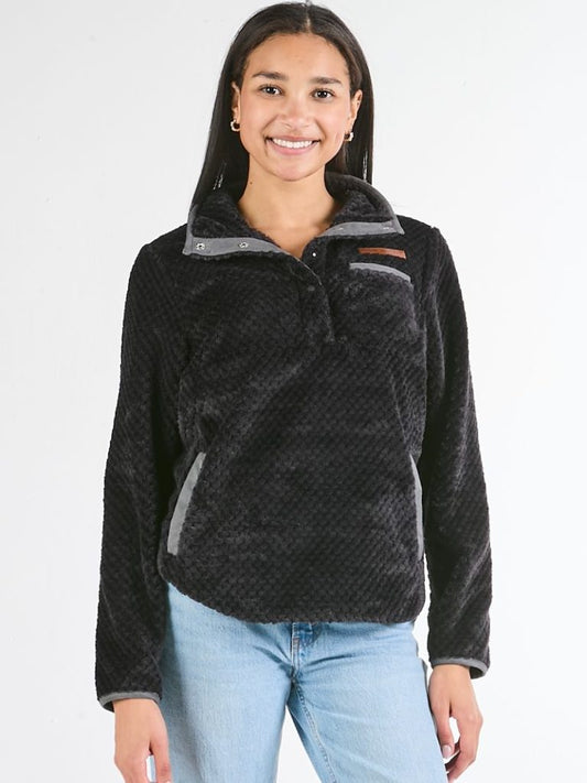 Simply Southern SOFT PULLOVER BLACK