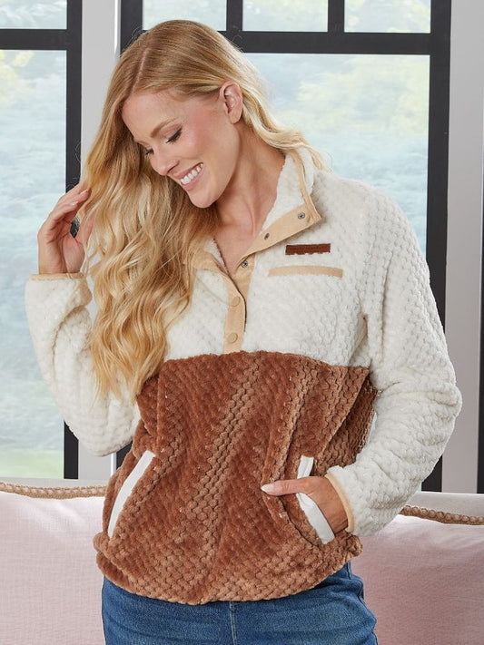 Simply Southern SOFT PULLOVER UMBER