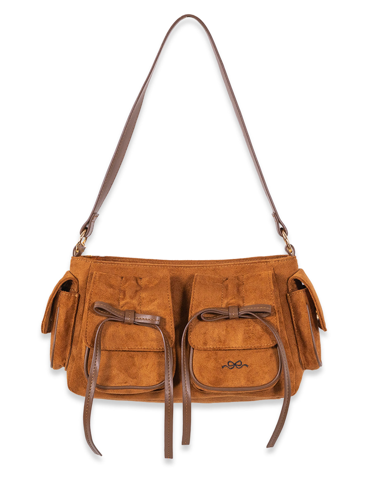 Simply Southern Lyla Suede Brown Bag