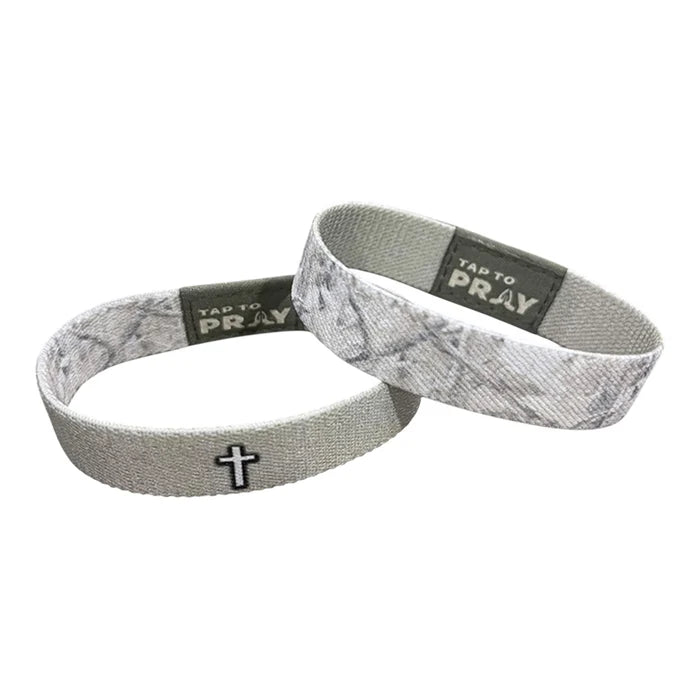 Tap To Pray™ Wristbands - Forest camo