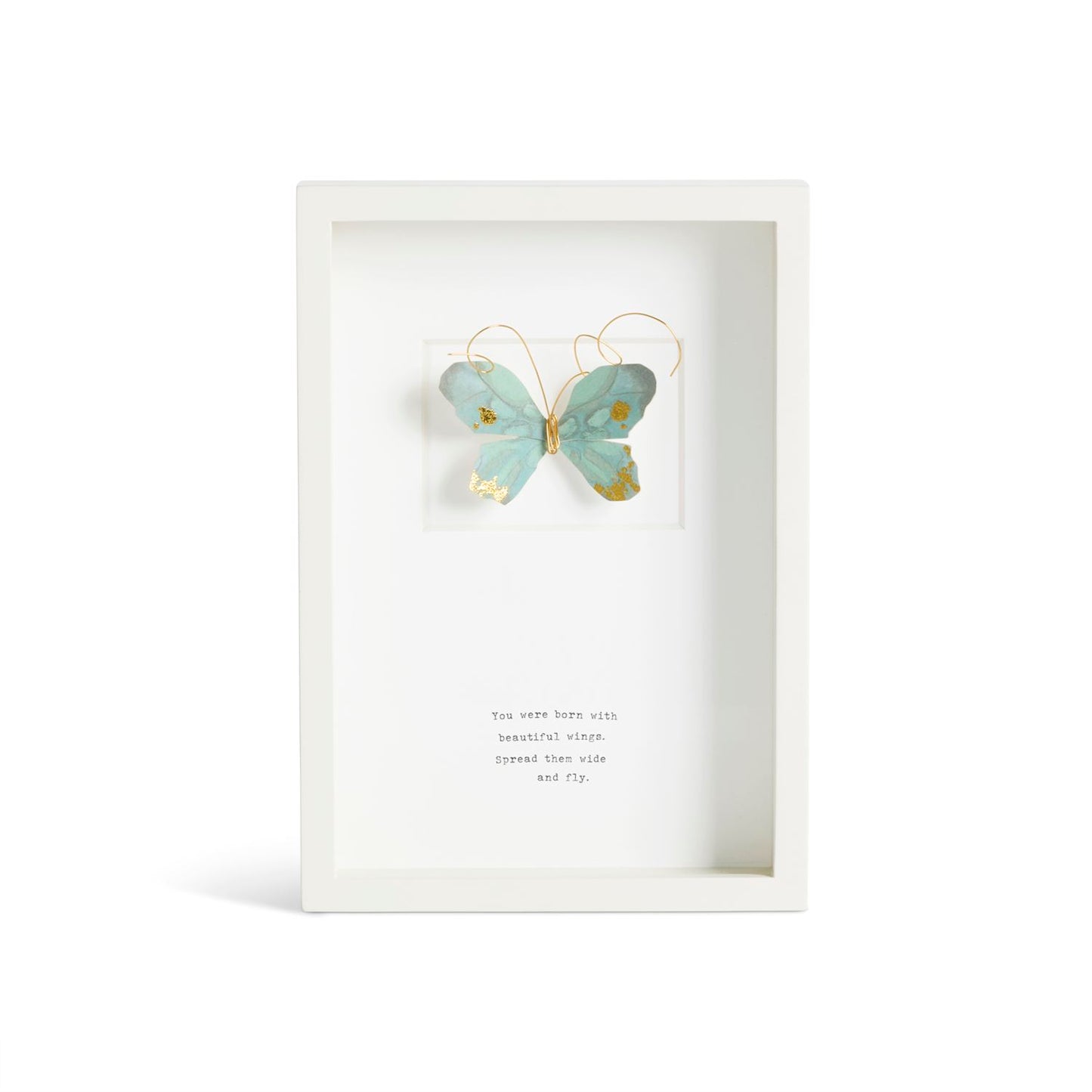 Journey Butterfly Quote Wall Art