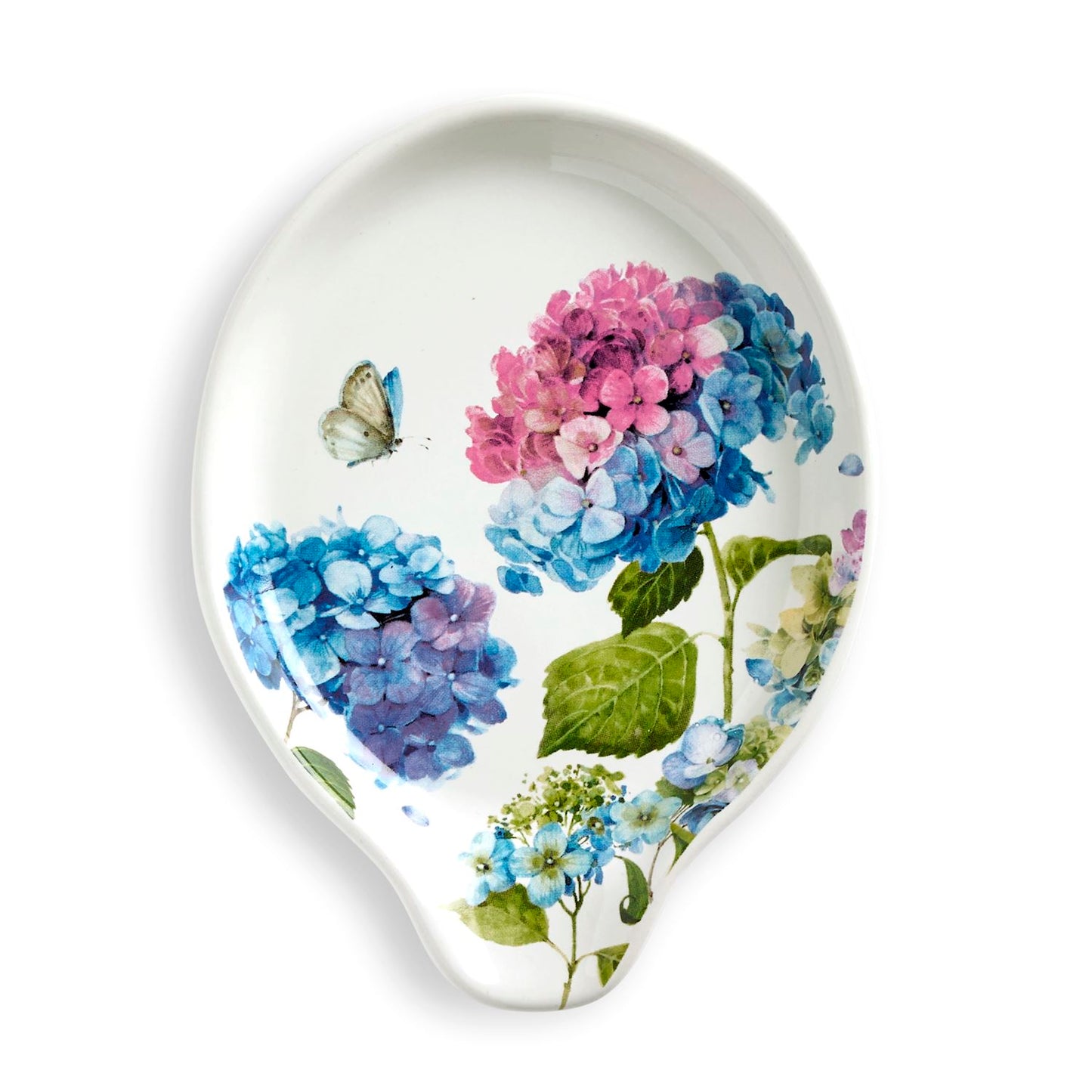 Hydrangea Ceramic Spoon Rest
