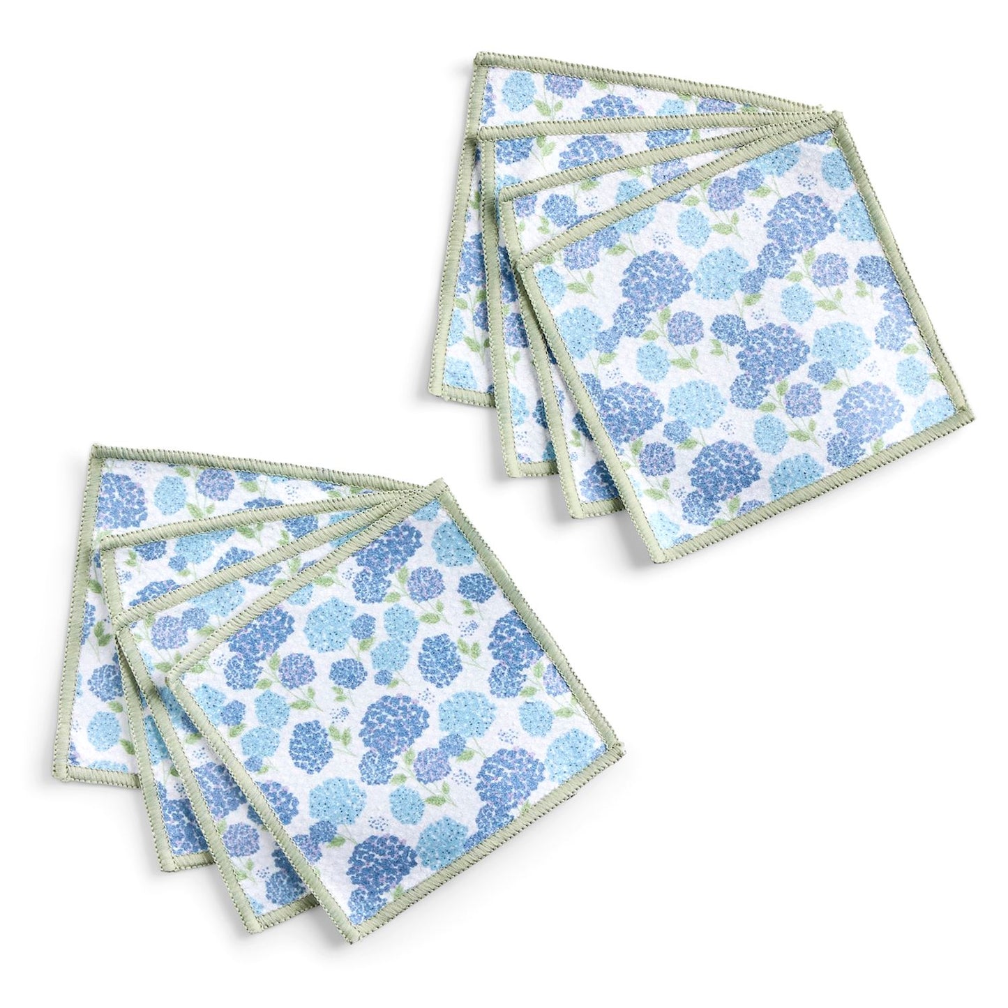 Hydrangea Absorbent Cocktail Napkins Set of 8