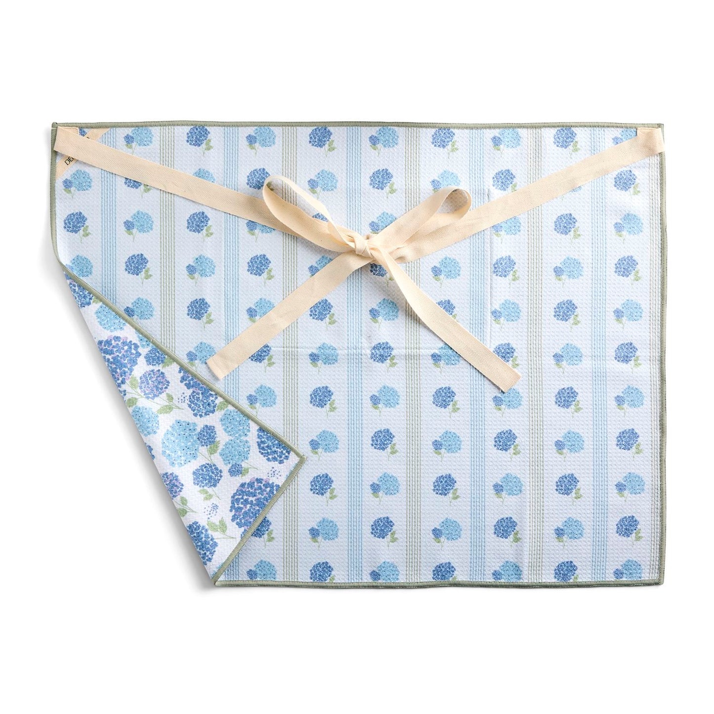 Hydrangea Absorbent Half Apron