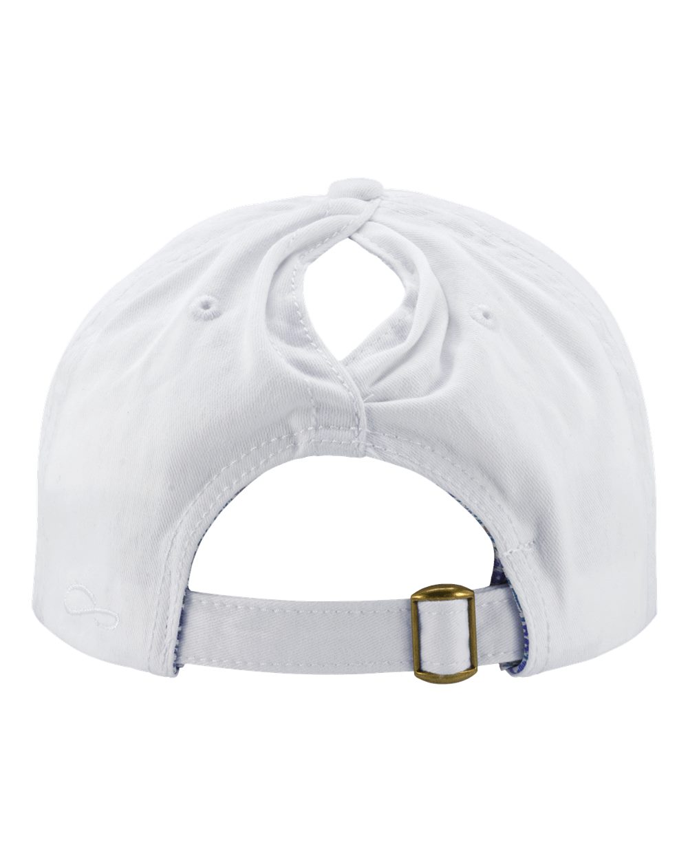 Southern Floral Print Ponytail Hat