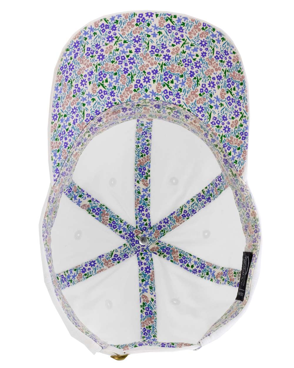Southern Floral Print Ponytail Hat