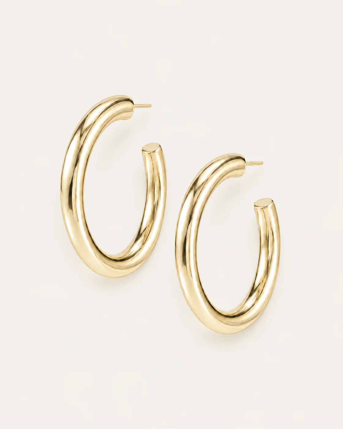 Just Dance Hoop Earrings Gold