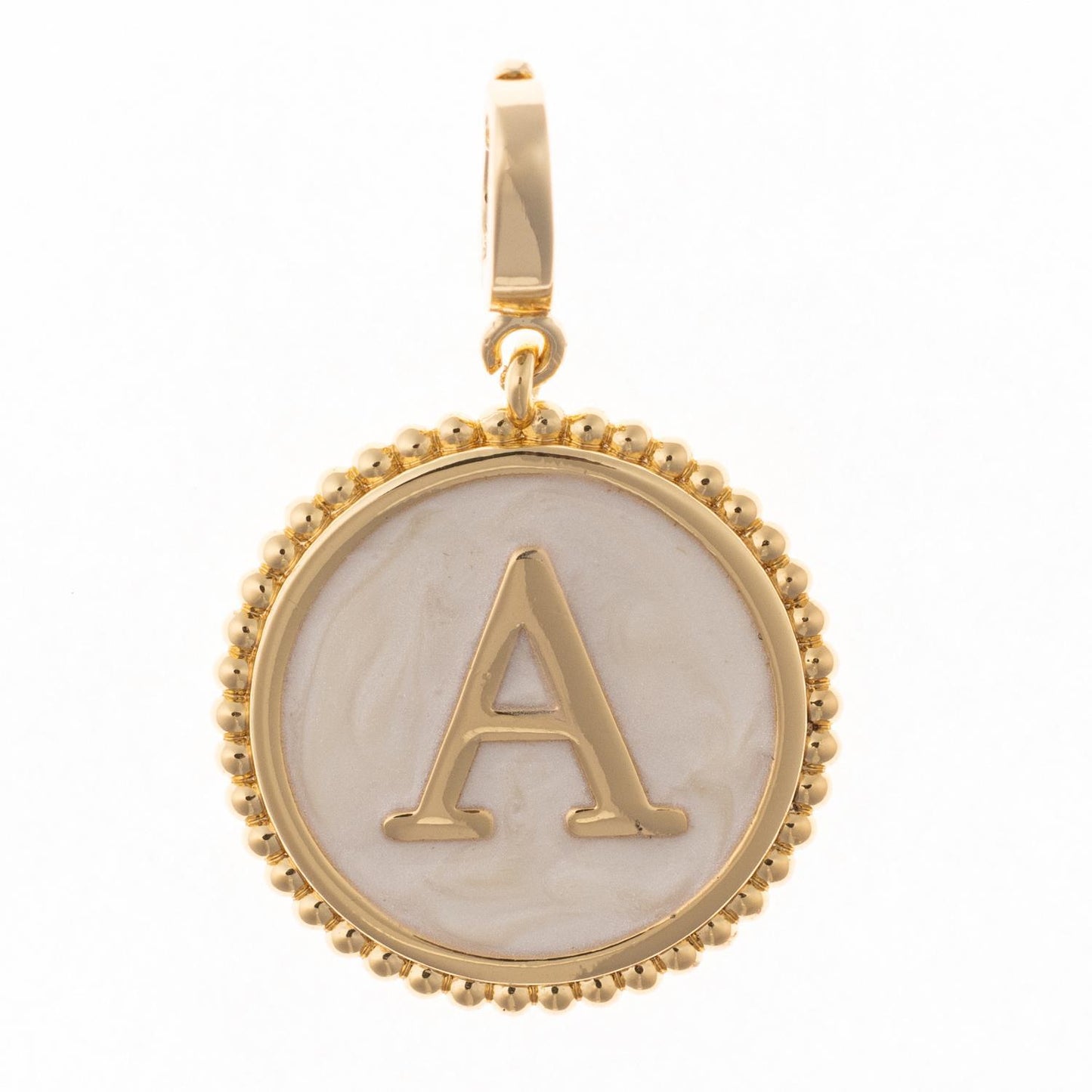 Pearl Initial Charms