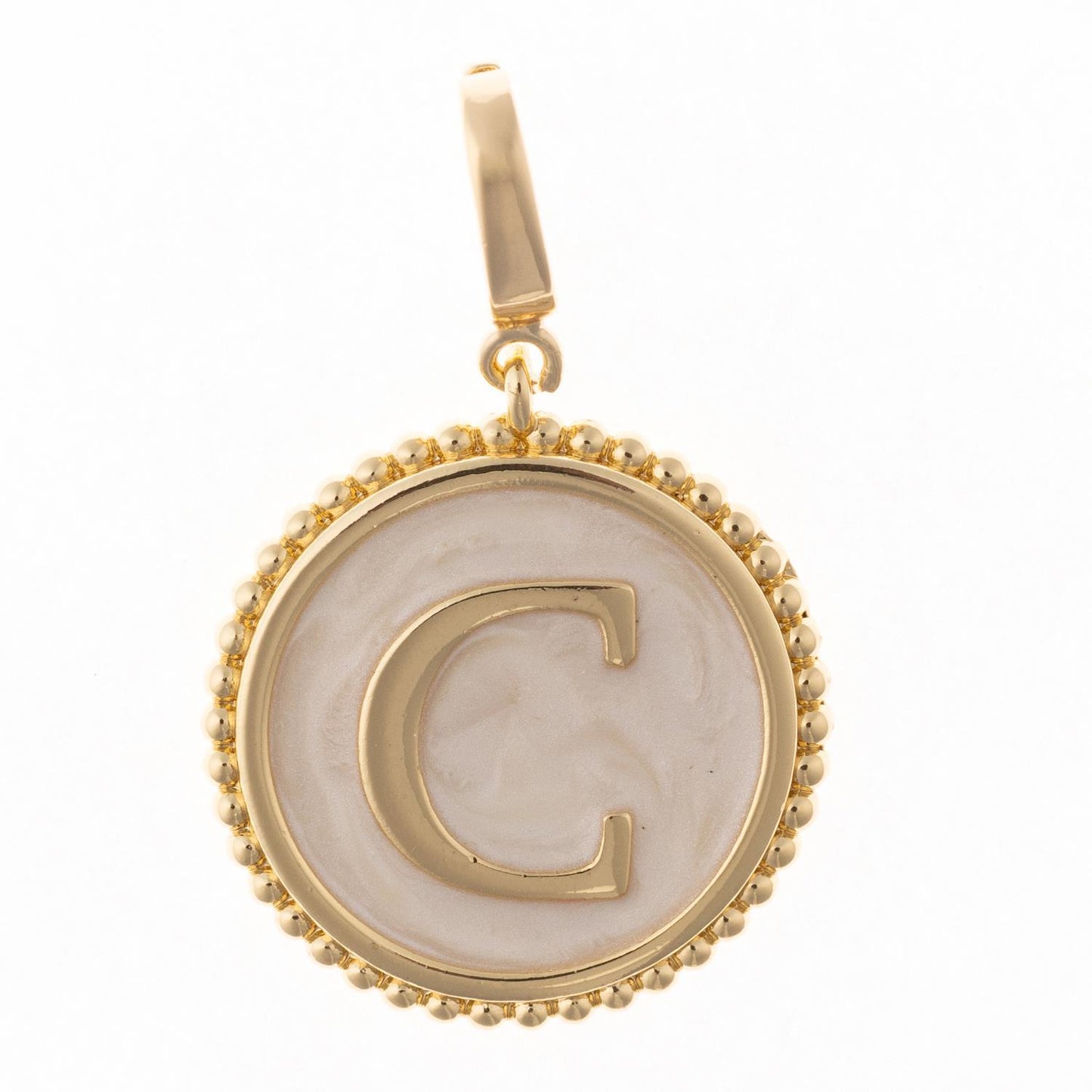 Pearl Initial Charms