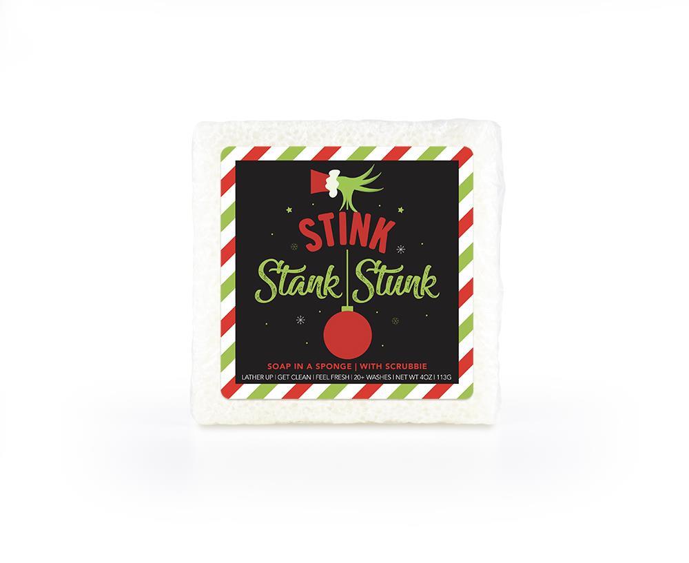 Stink Stank Stunk Soap in a Square Sponge