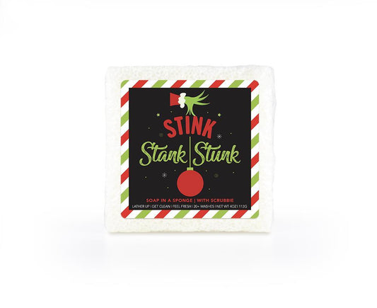 Stink Stank Stunk Soap in a Square Sponge
