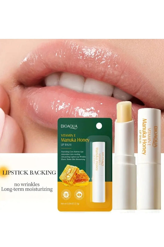 Vitamin e manuka honey lip balm