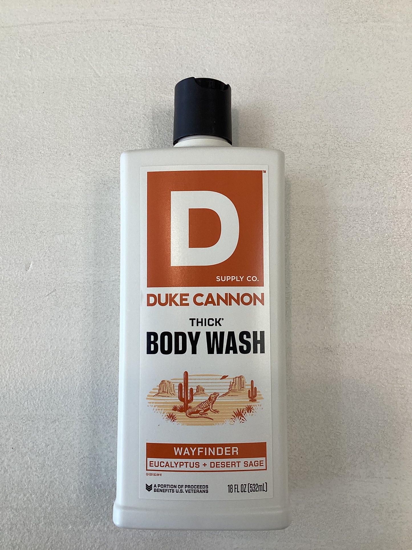 Duke Cannon THICK Body Wash WHITE PACKAGES