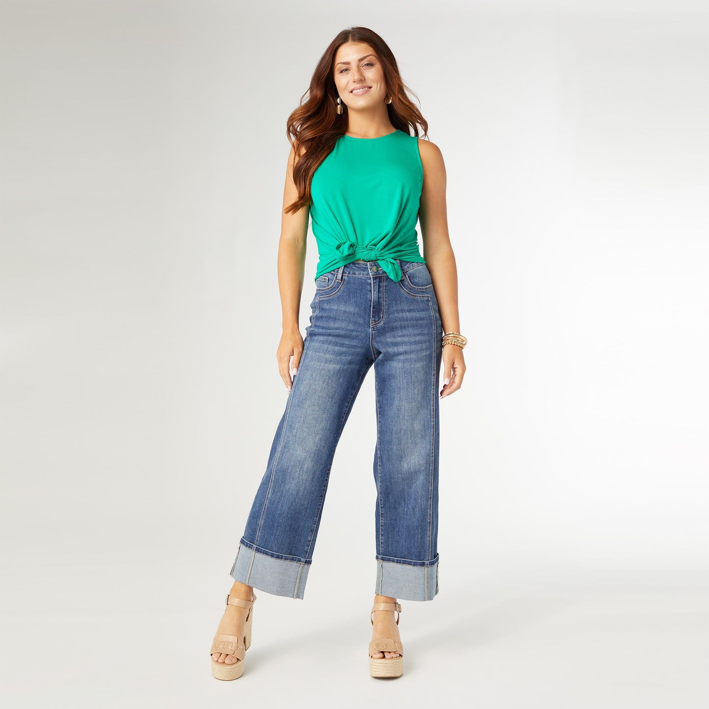S - Bambu Soft Wide Ankle with Front Seam...