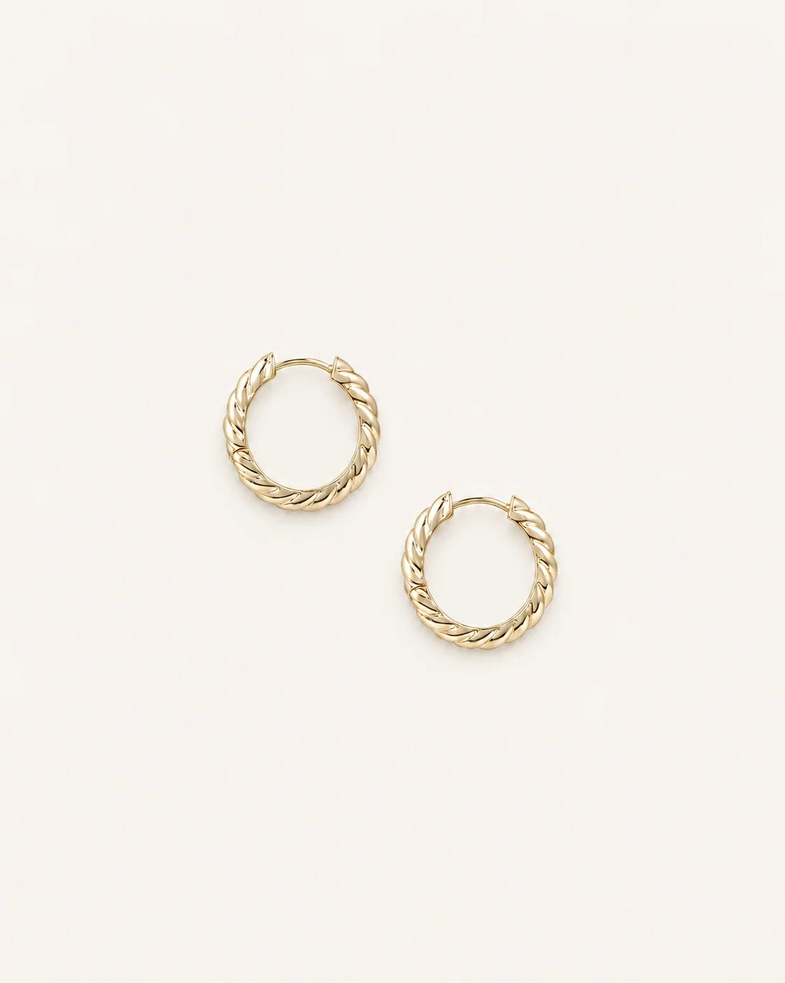 She's Spicy Huggie Earrings Gold