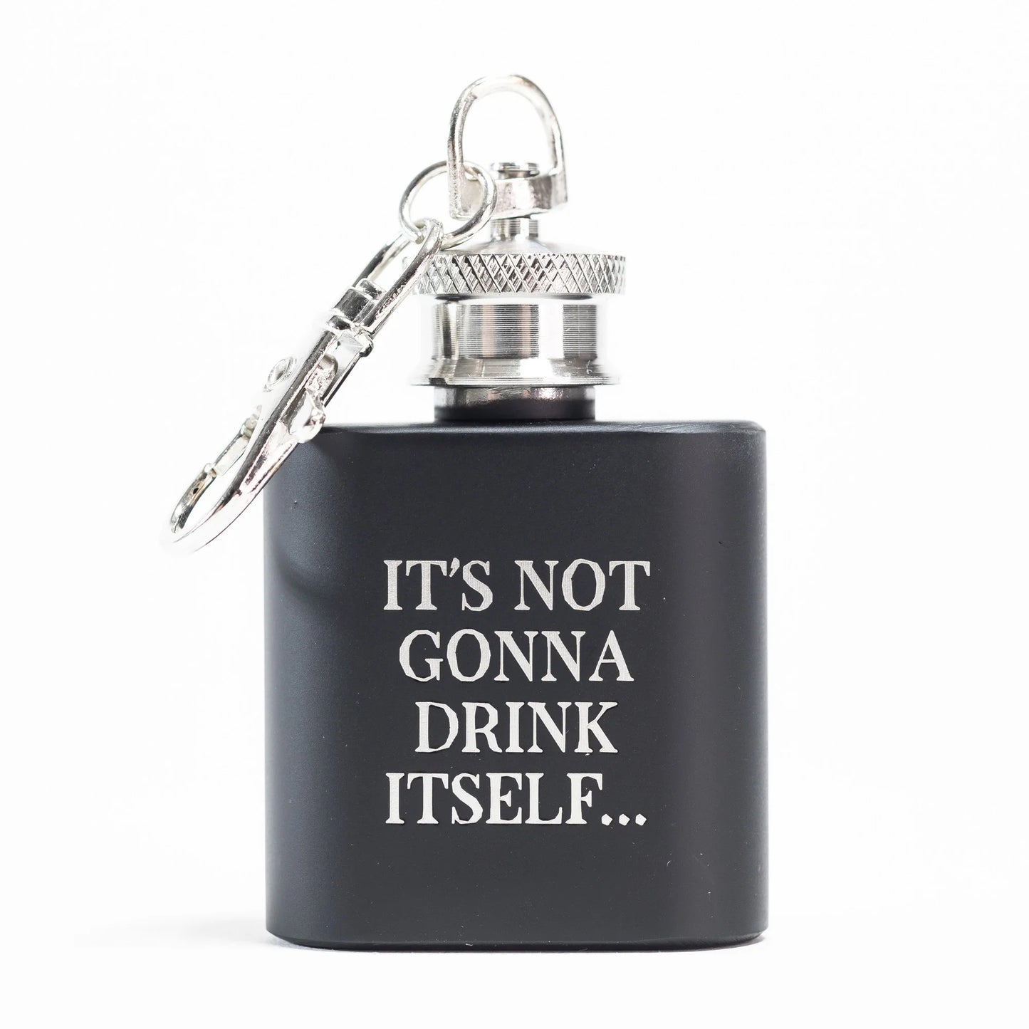 Mini Stainless Steel Flask Keychain