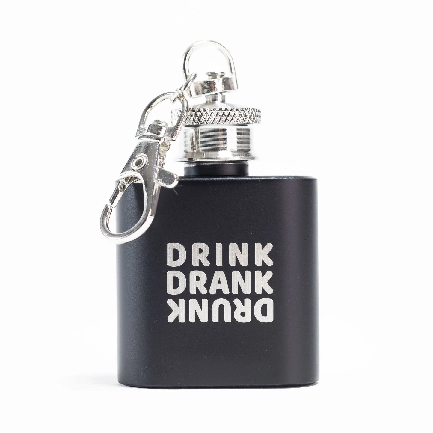 Mini Stainless Steel Flask Keychain
