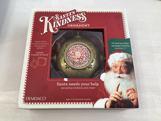 Santa’s Kindess Ornament & Journal