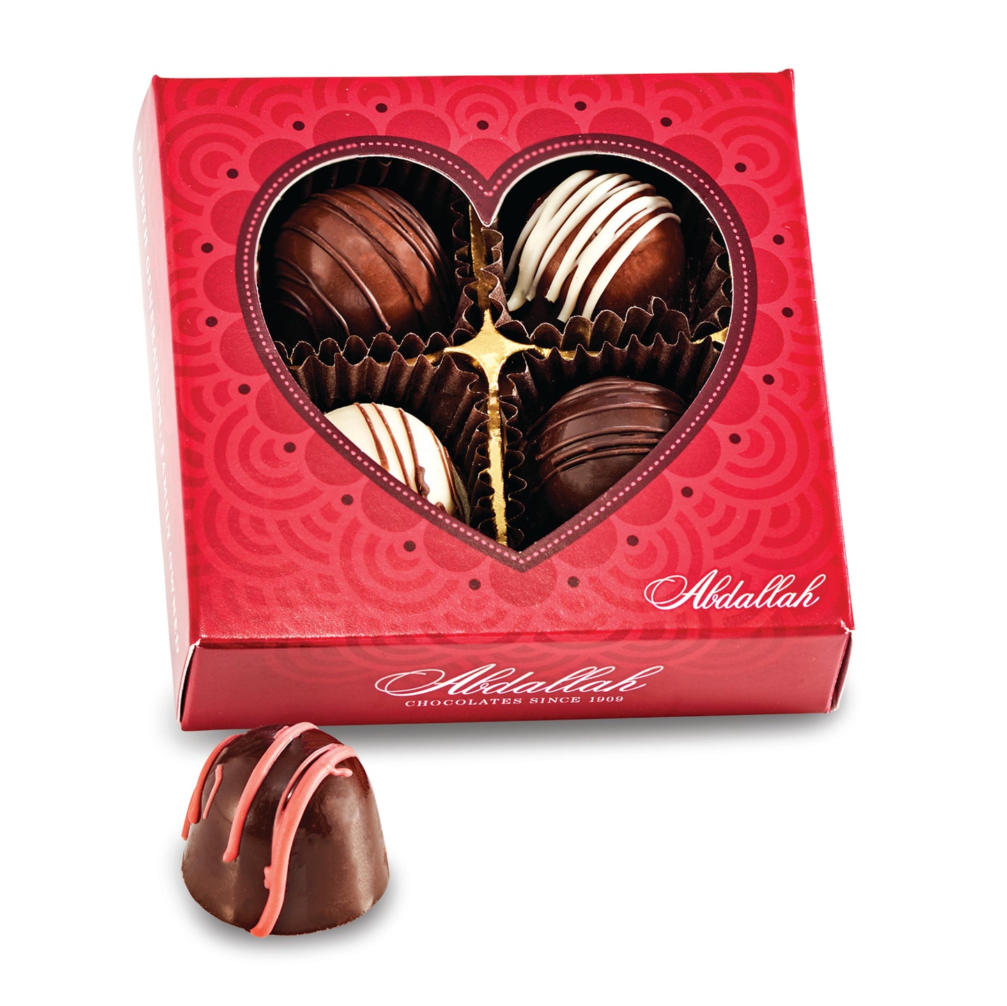 1.6oz Min. Whip Cream Truffle-Valentine Gift Box
