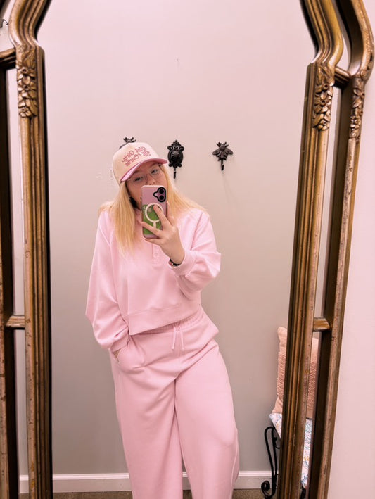 SIMPLY SOUTHERN Pull Over Pink