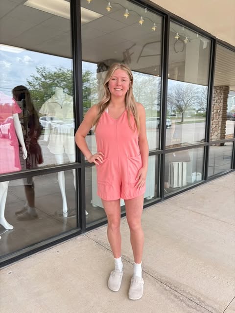 Cotton Lycra Sunny Romper