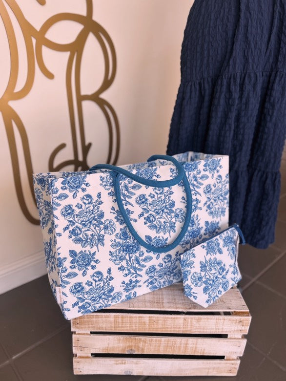 Simply Southern Floral Tote
