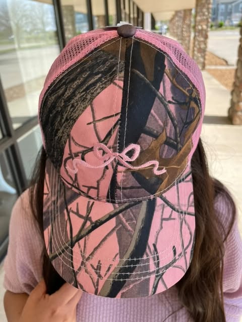 Camo Bow Hat
