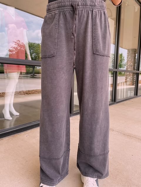 Cropped Wide Pant