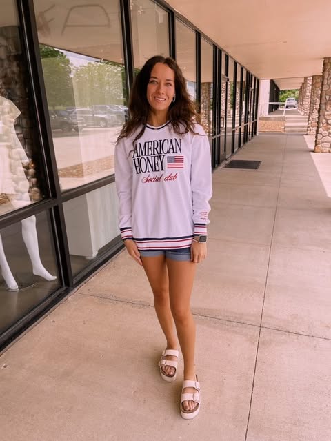 Simply Southern American Honey Crewneck