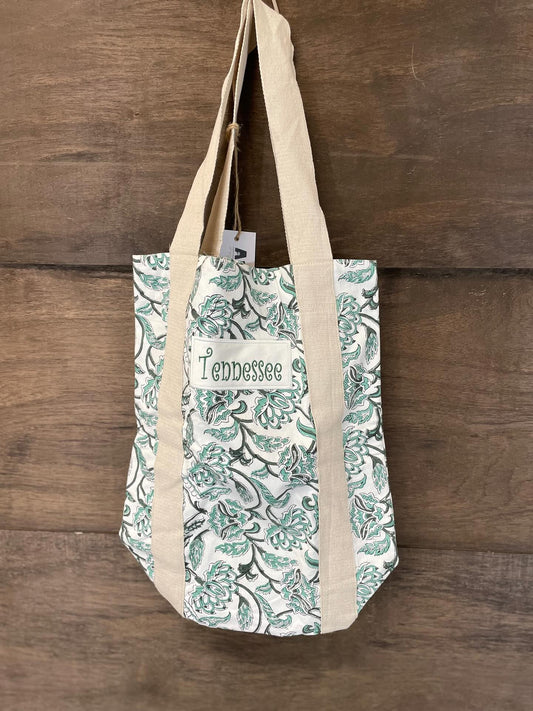 Tennessee Canvas Bag - Teal Oasis