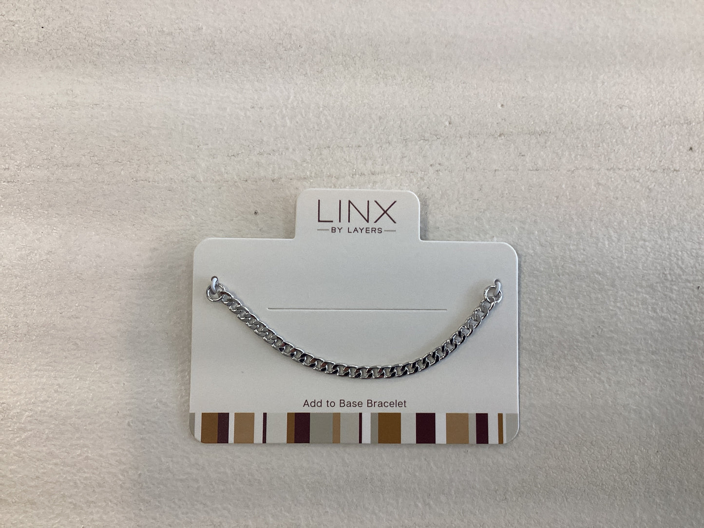 Silver Figaro Chain LINX Add-on