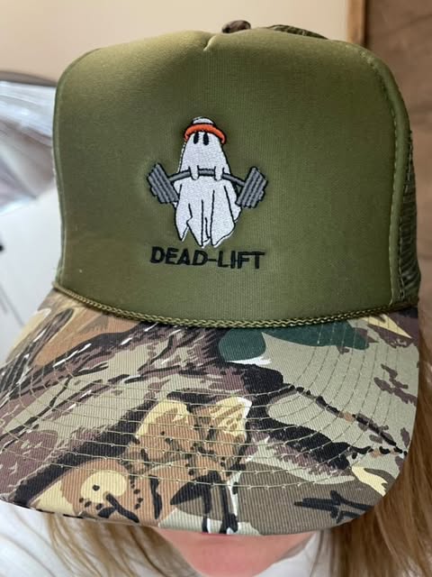 Deadlift Boo Camo Hat