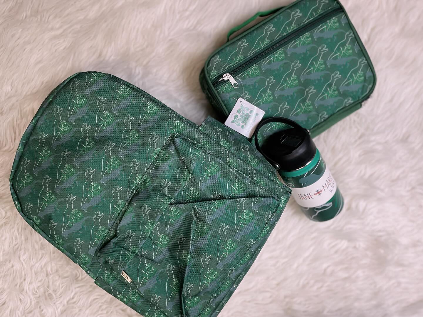 Dino-mite Backpack, Lunchbox, & Water Bottle Set