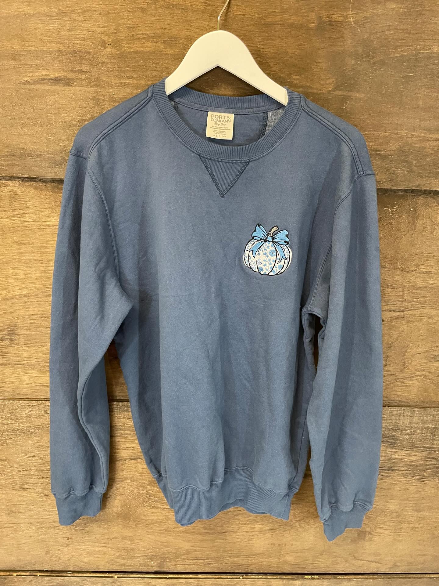 Embroidered Fall Sweatshirts