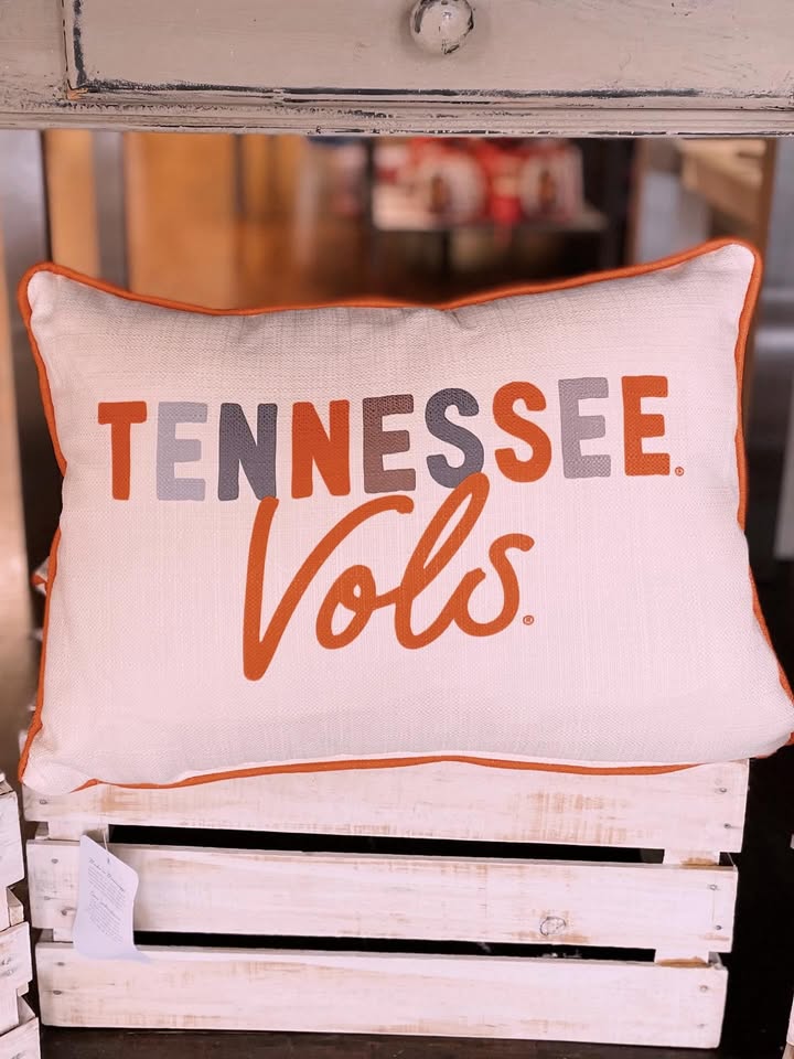 TN Volunteers Multi Color letters