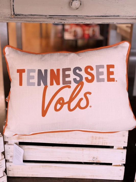 TN Volunteers Multi Color letters