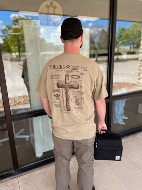 "The Cross" Mens Christian T-Shirt