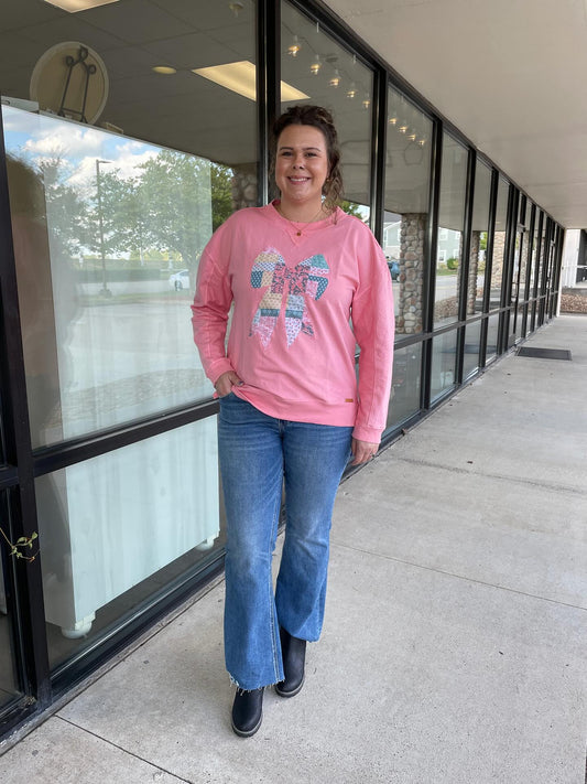 Simply Southern Katrina Bow Crewneck